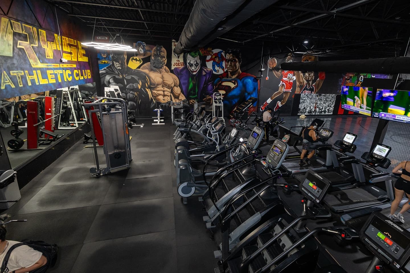 Cardio zone at Ryse Athletic Club